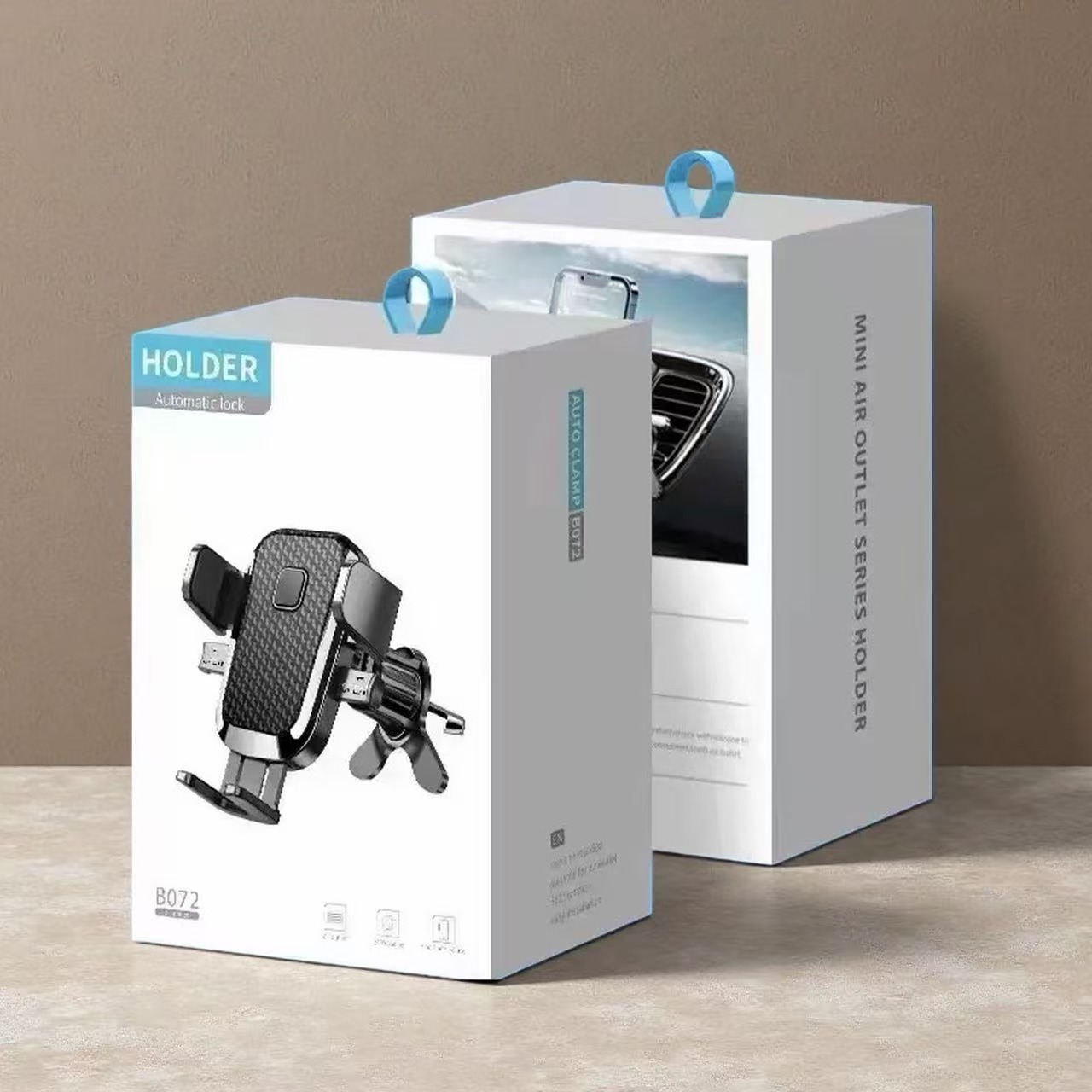 Car Phone Holder, In-Car Phone Navigation Stand, Car Air Vent Fixed Bracket, Hook-Style