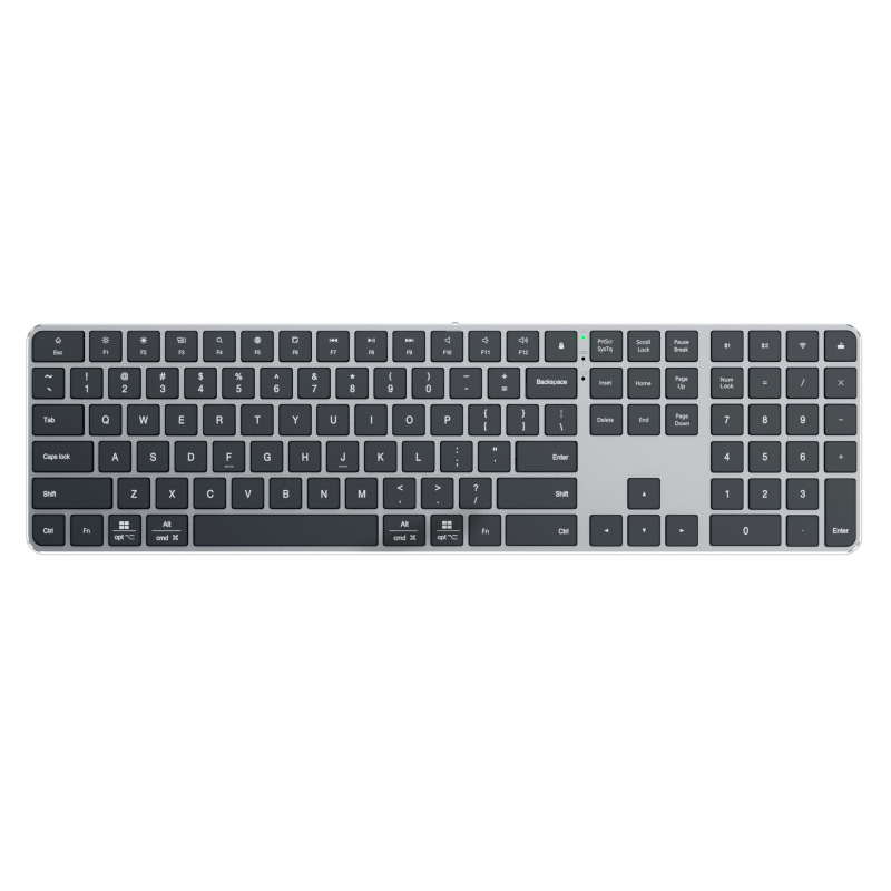 Scissor-Key Three-Mode Keyboard, Ultra-Thin Bluetooth Keyboard, Compatible with Mac and Windows, Wired/Bluetooth/Wireless Scissor-Key Three-Mode Keyboard, Ultra-Thin Bluetooth Keyboard, Compatible with Mac and Windows, Wired/Bluetooth/Wireless