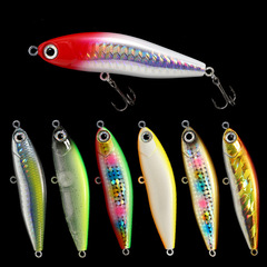 Spinning lure, artificial lure, sinker, pencil fish bait, 70mm/14g bait, largemouth bass, spotted seatrout, 9089