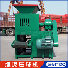 煤球泥煤压球机 全自动节能型煤成套设备 大型煤泥硅泥压球生产线