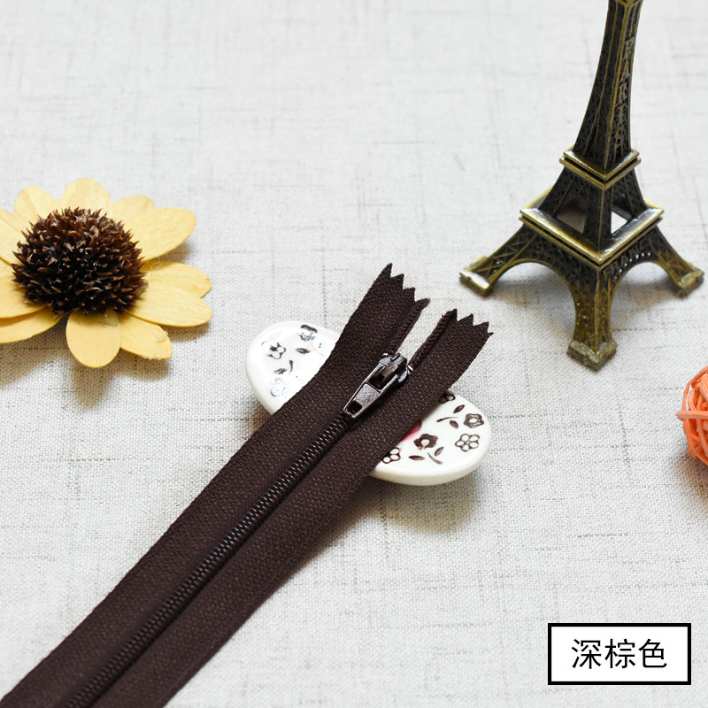 25cm No.3 ジッパー ナイロン ジッパー ヘッド パンツ クローズドテール ハンドメイド DIY ジッパー 衣類付属品 ジッパー|undefined