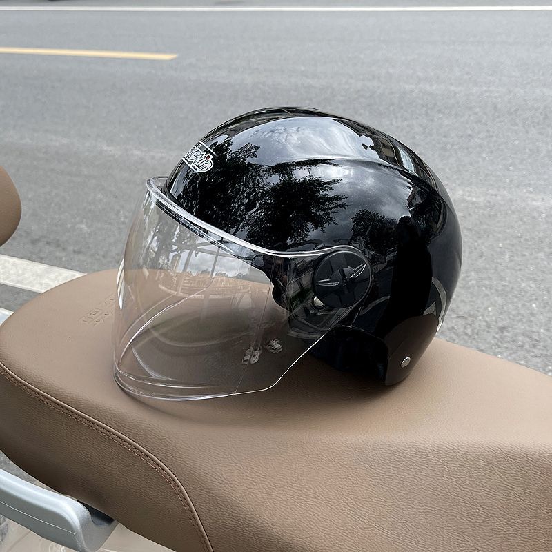 3C Certified Electric Vehicle Helmet, Motorcycle Safety Helmet, Half Helmet, Universal for All Seasons, Sun Protection Half Helmet for Men and Women, Hot Selling Wholesale