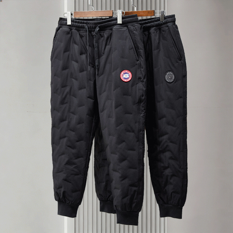 2026 Spring New Arrival Versatile Sporty Casual Pants, Gray Thickened Drawstring Jogger Pants, Trendy Brand, Unisex