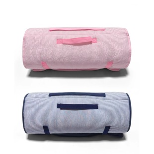 Autumn and Winter new children's sleeping bag seersucker thickened baby quilt foldable outdoor travel portable one-piece Children's