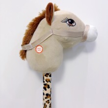 马头棒幼儿园游戏表演舞台道具音乐马头棍儿童摄影毛绒玩具礼物