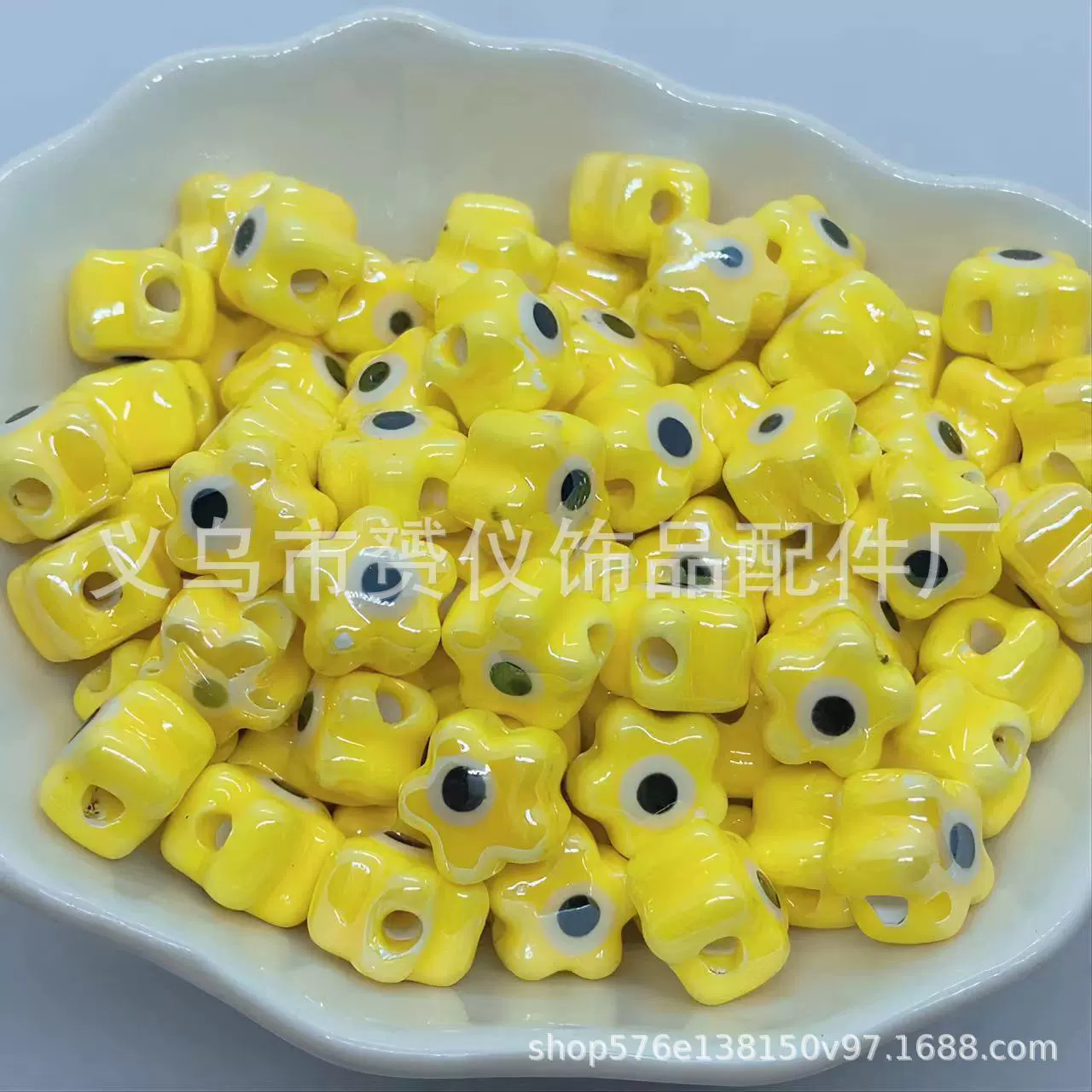 Разноцветные керамические бусины, браслет-bead ручной работы, аксессуар, аксессуары, ожерелье и браслет, цветочный, DIY, оптом