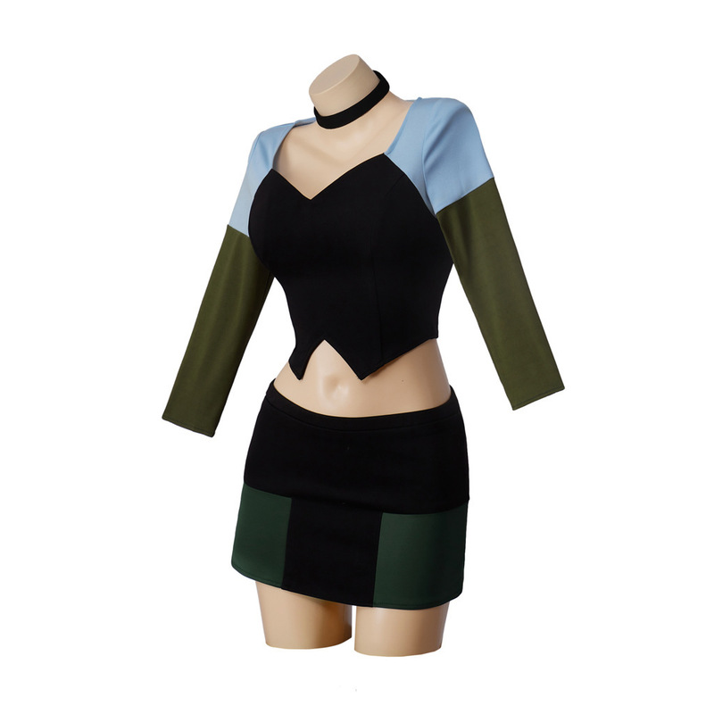 Island Survival Gwen Halloween Party Uniform Cosplay Costume Fresh and Sweet Style