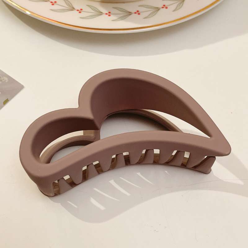 Simple helada updo clip de pelo de alta calidad horquilla femenina Cabeza trasera verano moda tiburón clip tocado ins estilo