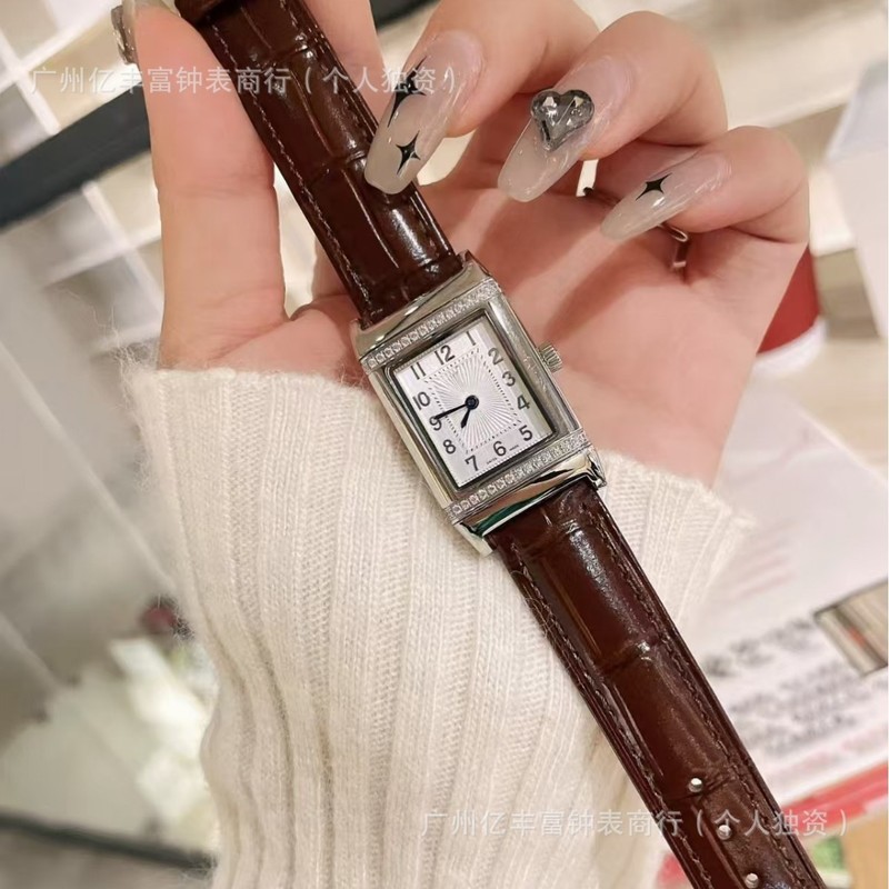 工厂批发代理浪家手表女士ins风简约气质大气女表方形翻盖小表盘|undefined