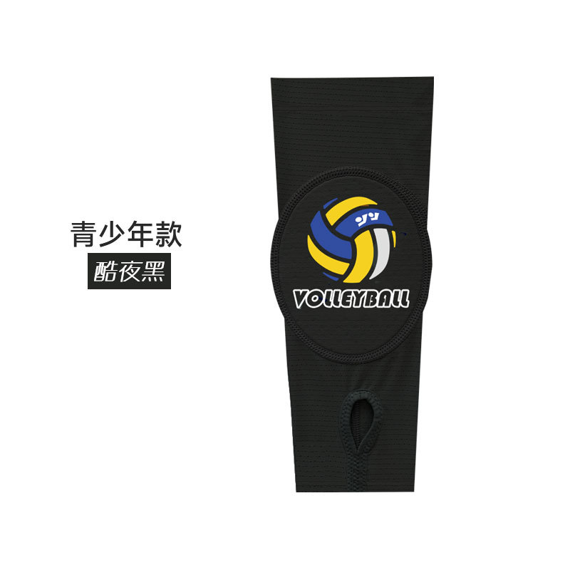 Venta caliente deportes brazo guardia voleibol femenino anti-colisión esponja presión entrenamiento examen ligero transpirable dedo cubierta brazo guardia