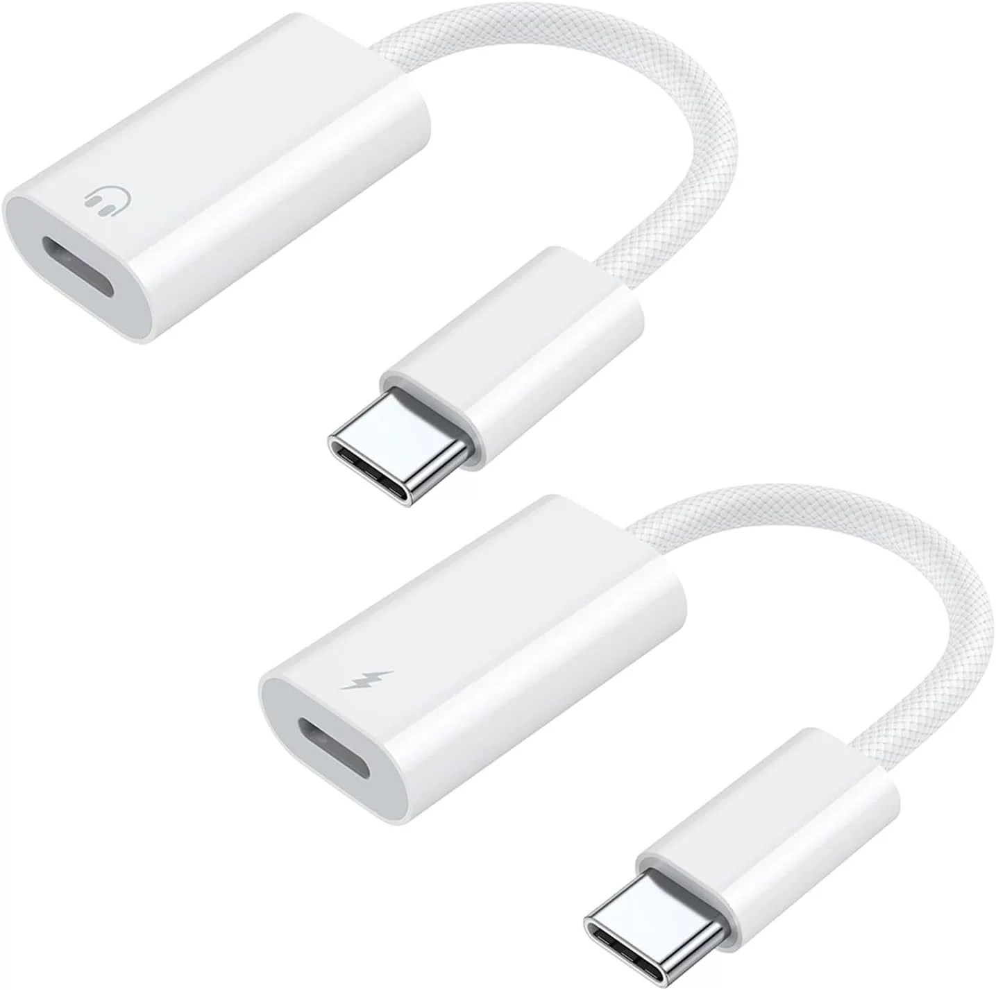 Адаптер USB-C (шт.) на Lightning (гн.), для iPhone 15/Plus/Pro
