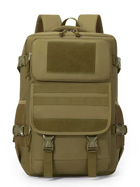 Wholesale of new tactical backpacks for mountain climbing, large-capacity simple camouflage backpack, multifunctional outdoor travel backpack