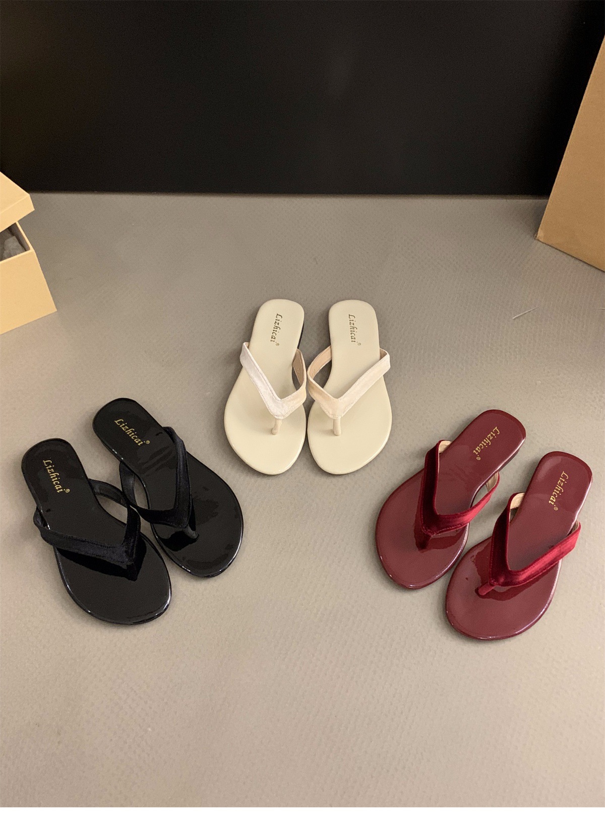 Women's French Thong Sandals