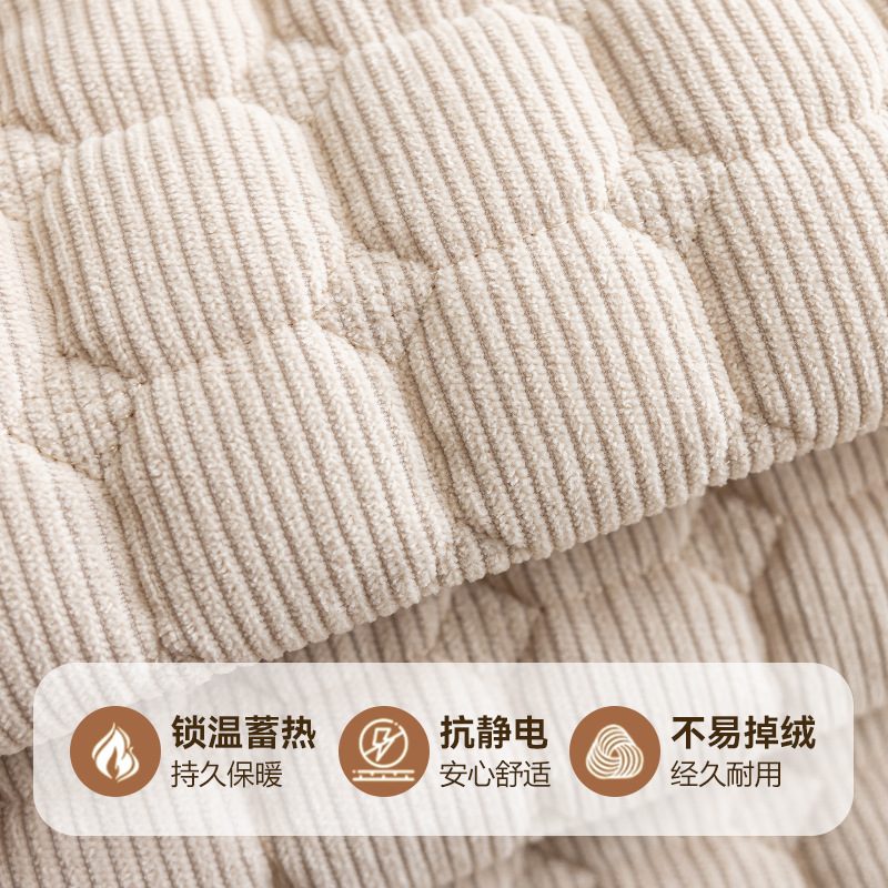 Nueva cubierta de silla de algodón grueso de lujo ligero de alto nivel de sensación de silla de comedor de algodón cubierta de taburetes todo incluido cubierta anti-gato universal