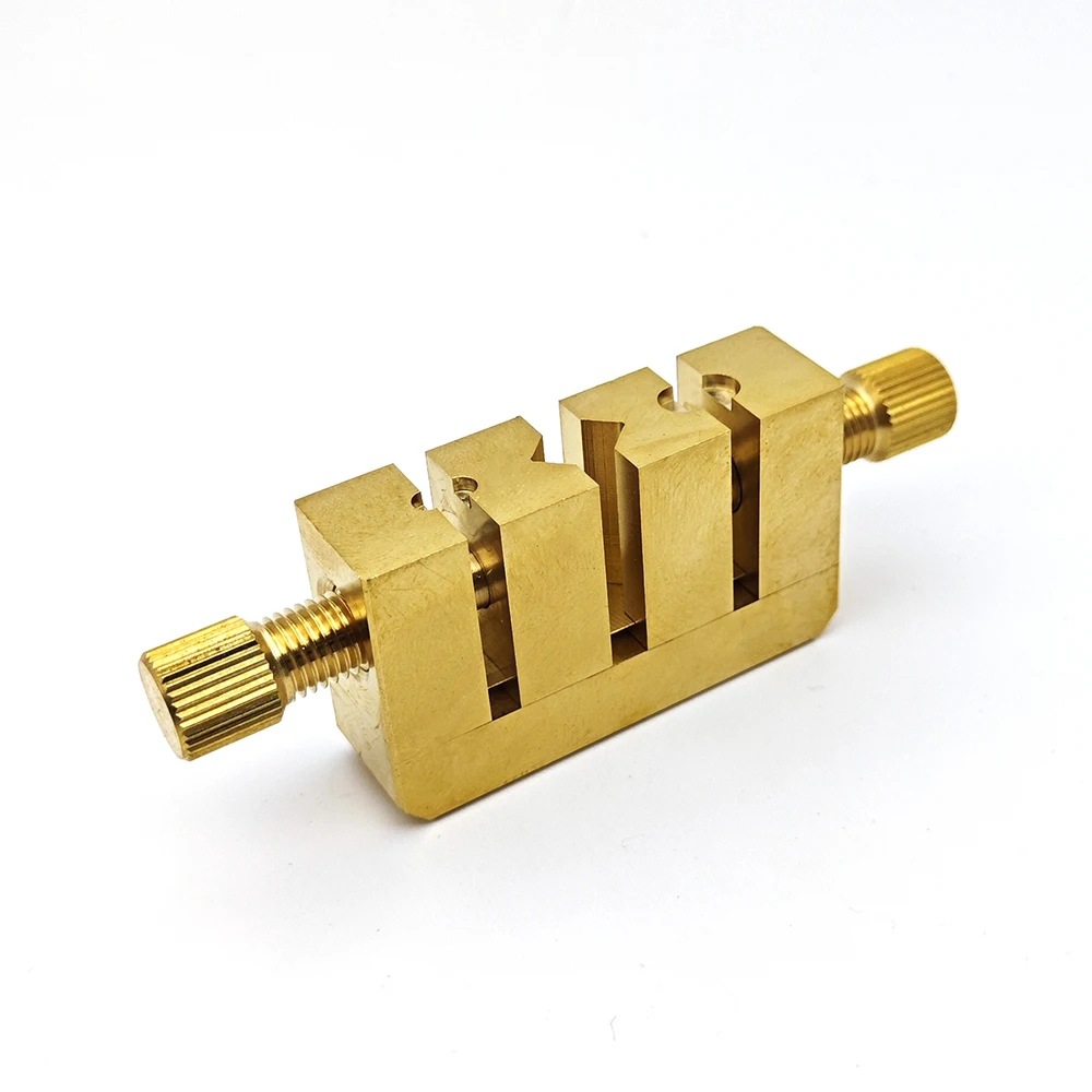 俢表工具 手表维修把头钳 把头固定器 全铜手表把头固定夹座