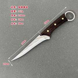 剔骨刀屠宰专用锋利持久割肉进口锋钢削铁如泥分割杀猪刀具