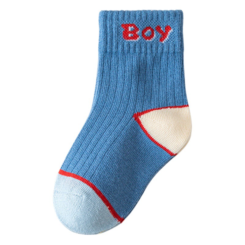 Nuevos calcetines para niños niñas 1-3 años bebé niño tubo medio dibujos animados calcetines para niños calcetines para bebés calcetines de primavera y otoño