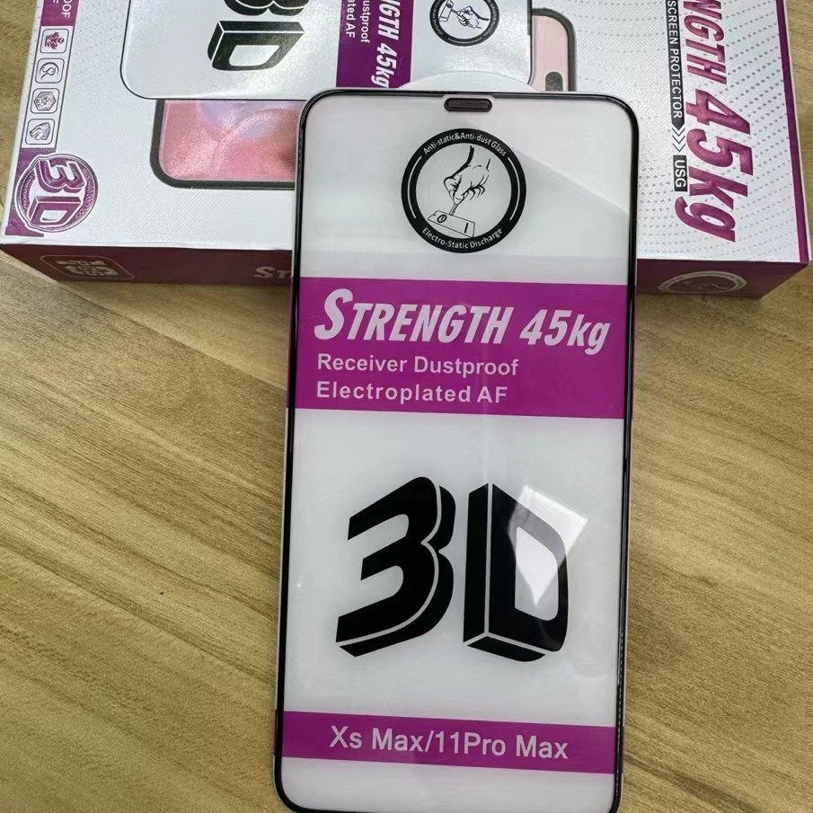 Applicable to Apple 16/15PROMAX/14/13/Mobile Phone Protective Film Edge Presentation Super Arc High Definition Electroplating Dust-proof Net