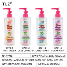 TUZ-0771�J�C���w��COLLAGEN&ALOE VERA 3-COLOUR BODY LOTION
