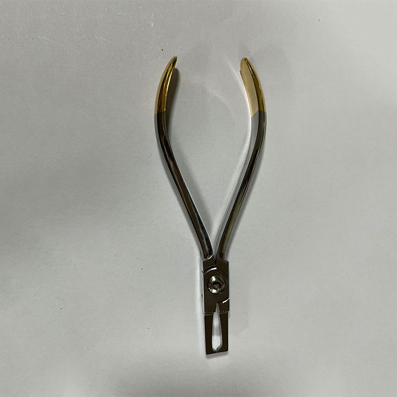 Alicates de ortodoncia dental corte de extremo de alambre fino corte de alambre fino Alicates de extracción de flexión de soporte alicates de cuello alicates de flexión trasera