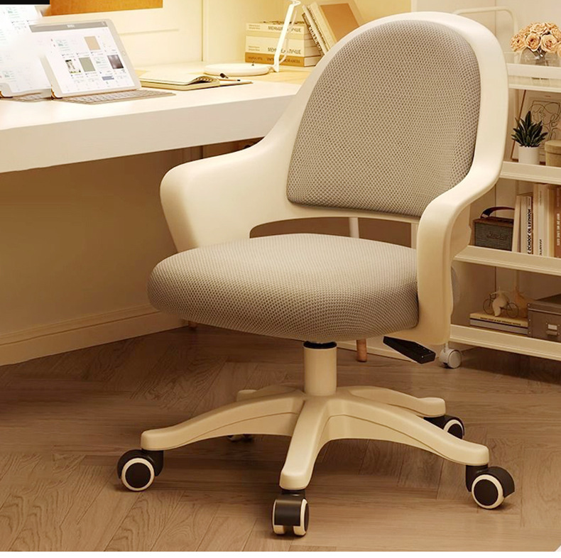 MANOY YUHOUSE 电脑椅舒适乳胶可升降转轮椅家用舒适学习靠背椅办公
