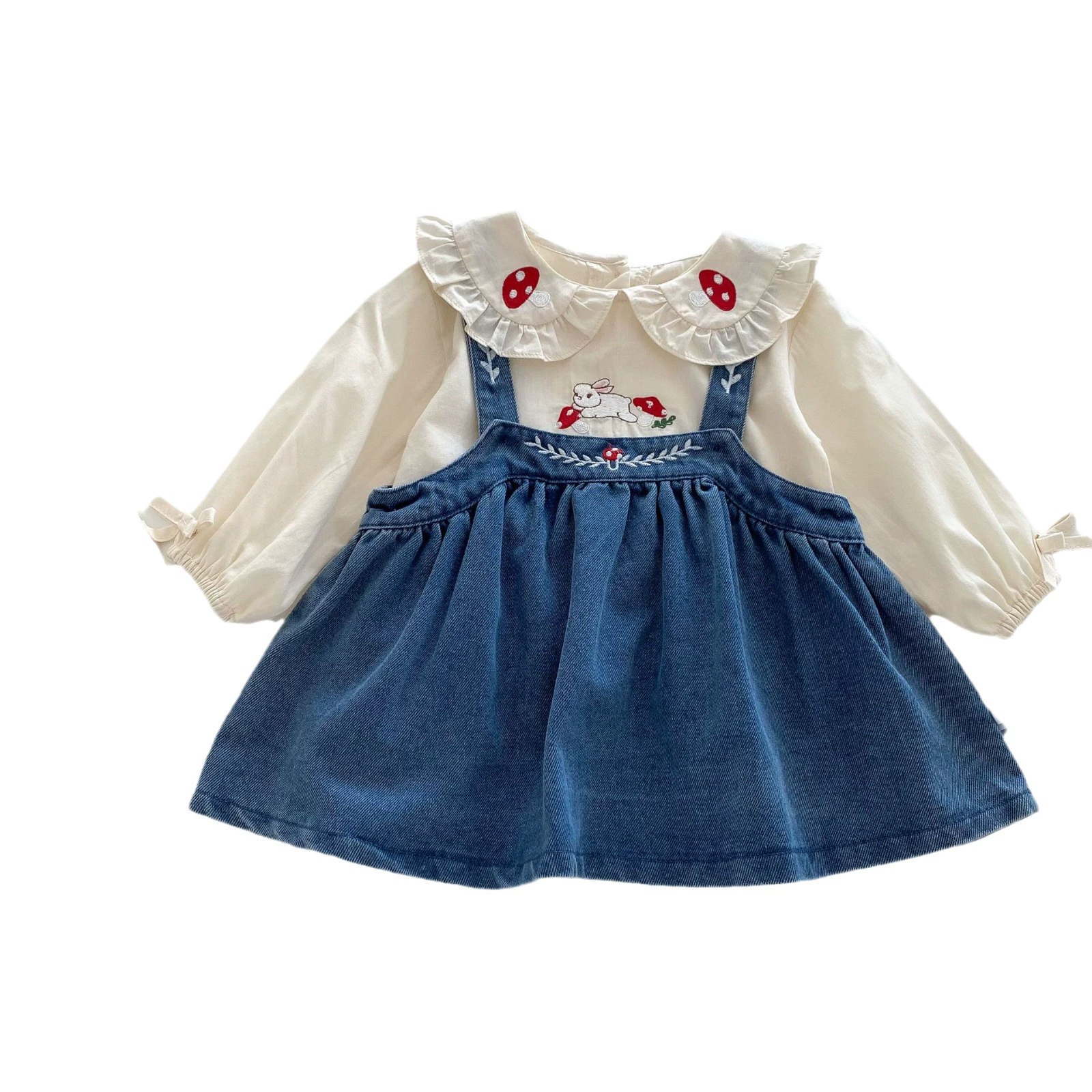Doll, cute base children's overall girl's, 0-5 years, autumn