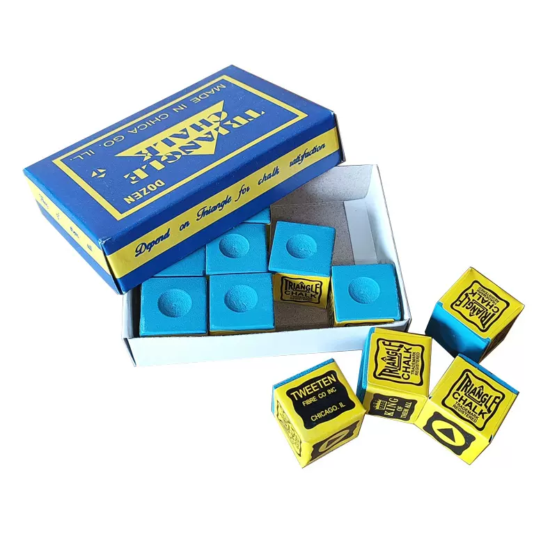 鼎力工厂生产台球桌枪头巧克粉斯诺克球杆擦粉配件全国一件代发