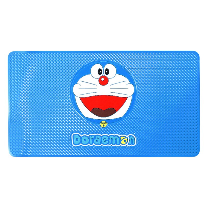 Car cartoon ornaments anti-slip mat car large round car instrument panel mobile phone pickup super car interior decoration stickers
