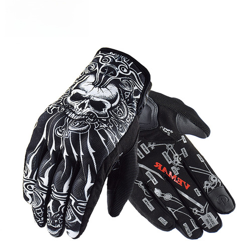 Cycling gloves summer motorcycle mountain bike motorbike off-road breathable wear-resistant sun protection thin touch screen gloves for men