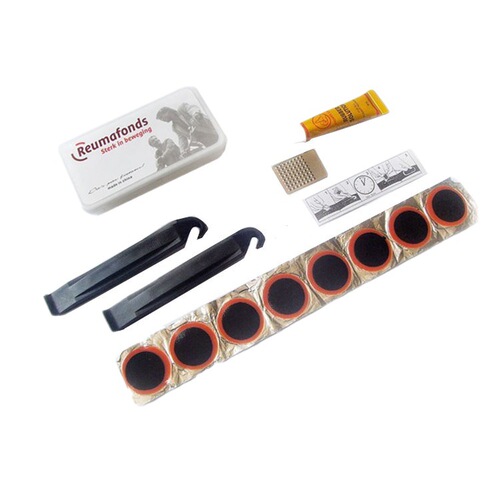 Bicycle tire repair tool set, repair tools, tire repair box tools, tire repair accessories, small white box 57g