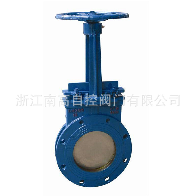 碳化钨硬质合金刀型闸阀PZ73H-16C DN500 手动暗板式单向闸阀..