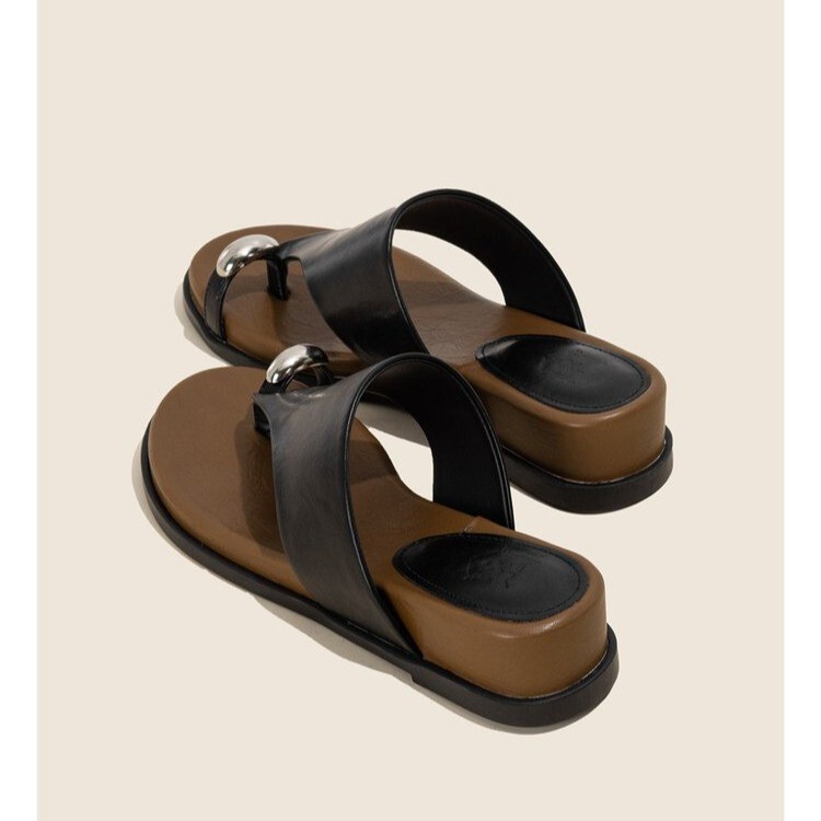 Sheepskin Version~Fashionable Thick-Soled Flip-Flops for Women 2026 Summer New Style Thick-Soled Casual Flip-Flops Beach Sandals Sheepskin Version~Fashionable Thick-Soled Flip-Flops for Women 2026 Summer New Style Thick-Soled Casual Flip-Flops Beach Sandals