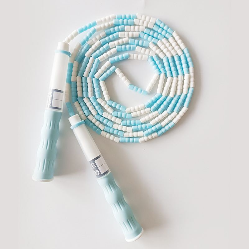 하늘색 대나무 밧줄 건너 뛰기 [2.8m]