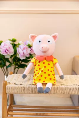 mouse and rabbit dolls, pillow | Oyuncaq yastıqlar - piglet-40cm160g