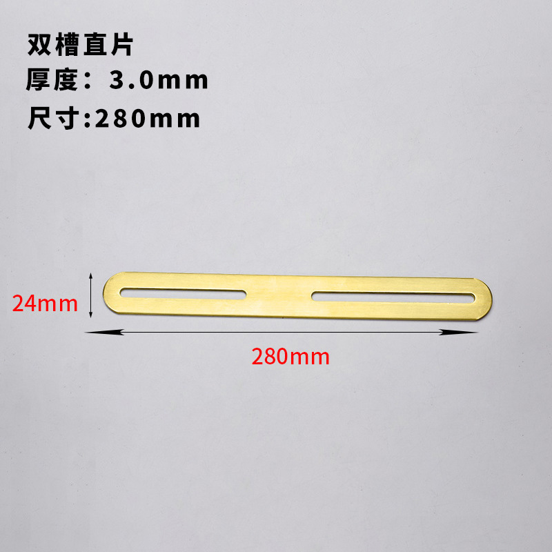 Acero inoxidable agujero largo ángulo móvil código engrosada estante soporte muebles conector 90 grados fijo recto soporte en forma de L