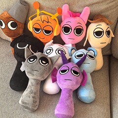 国境を越えた新しいリズム箱ゲーム周辺の人形Sprunki Plushぬいぐるみスポット
