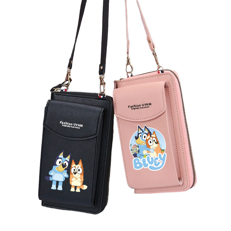 2025 Cross-Border New Crossbody Bag Bluey Cartoon Little Girl Small Wallet Small Bag Lightweight and Cute Cross-Border 2025 Cross-Border New Crossbody Bag Bluey Cartoon Little Girl Small Wallet Small Bag Lightweight and Cute Cross-Border