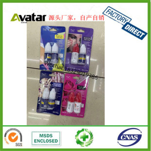 DC DG Brush-On Nail Glue �{�� �Ͽ� �t��2ֻ�������b �����zˮ