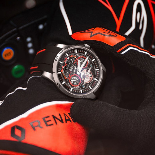 Internet celebrity Mark Huafei sports watch men's dropshipping fashion metal tourbillon mechanical watch