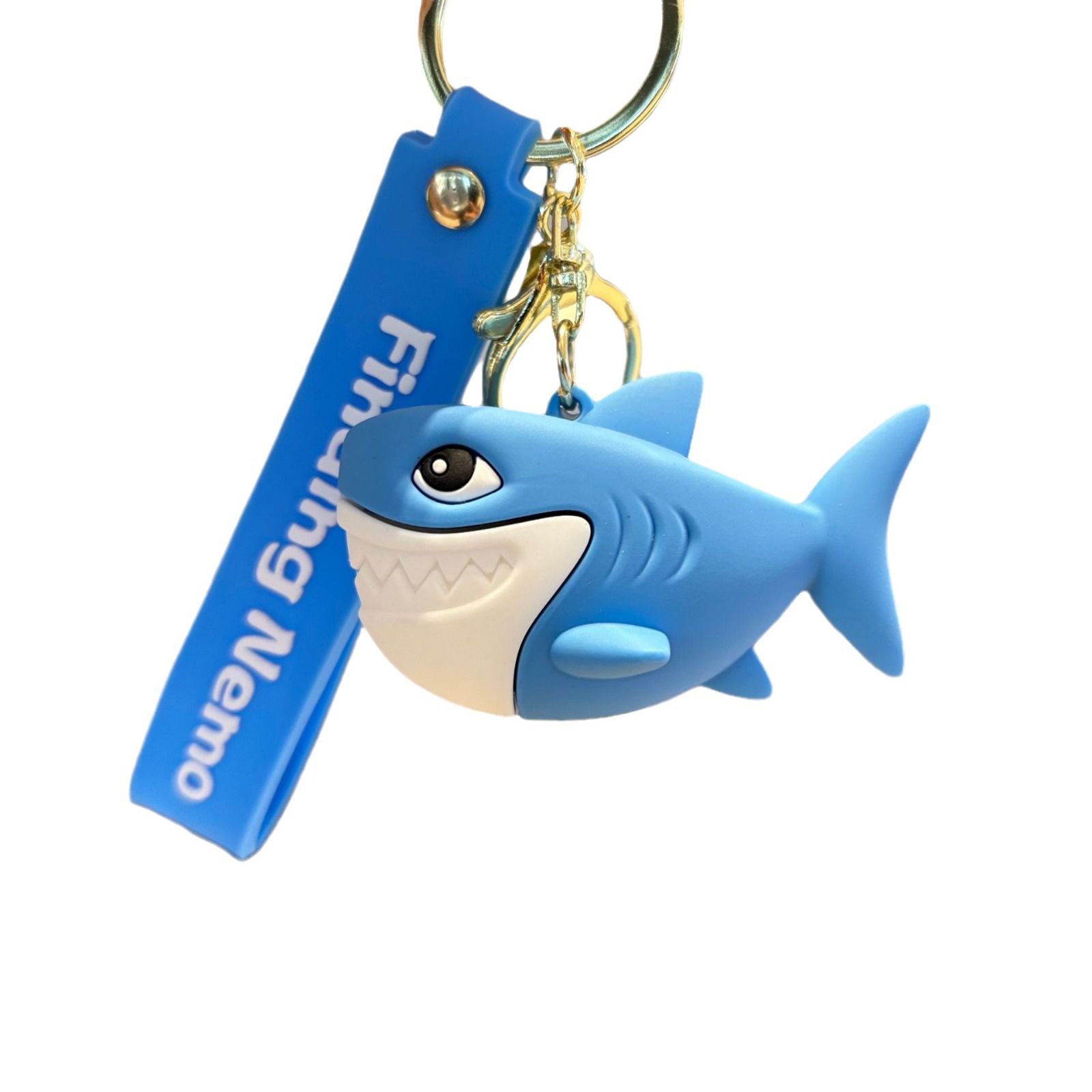 Cartoon Underwater Story Lovely Ocean Animal World Keychain Peces Feos Tiburones Estimado Regalos Pequeños