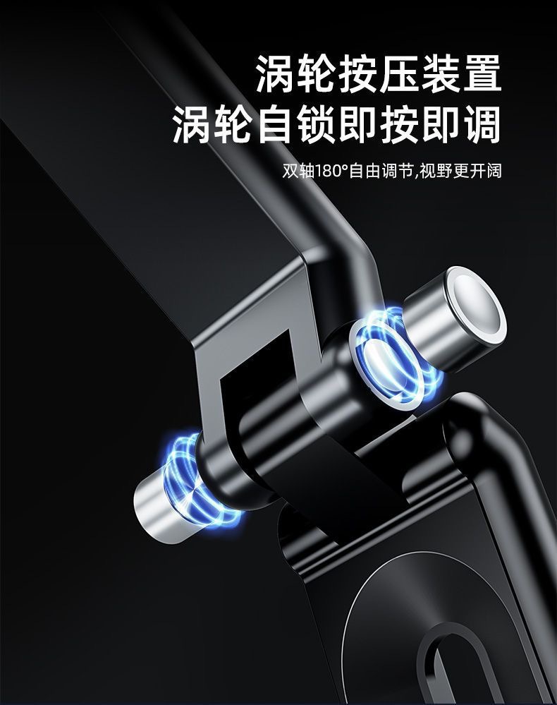 Car Mobile Phone Holder Sun Visor Navigation Support Bracket Universal Direct-View Car Multifunctional Mobile Phone Holder