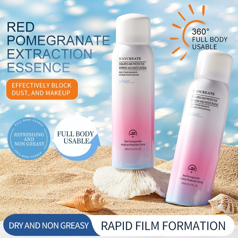 Полный английский красный гранат защитный защитный спрей увлажняет и увлажняет трансграничную внешнюю торговлю red protective spray