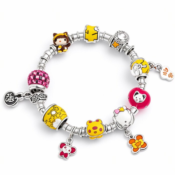 Cross-border Japanese Hot-selling Cartoon Sanrio HalloKitty Bracelet Kulomi Zinc Alloy presale Jewelry Cross-border Japanese Hot-selling Cartoon Sanrio HalloKitty Bracelet Kulomi Zinc Alloy presale Jewelry
