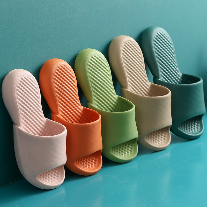 Men's Outer Wear Non-slip Bath Bathroom eva Indoor Home and Home Shit Slippers Women's Summer Sandals and Slippers