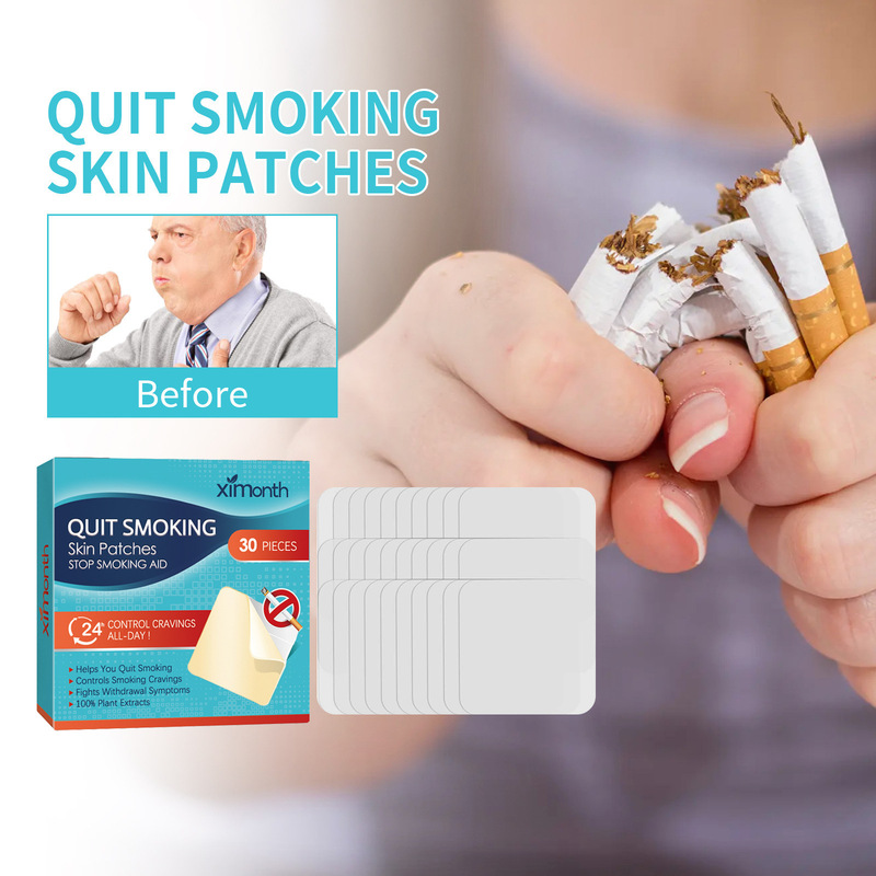 Cross-border Ximonth of Smoking Quit Patch Instead of Nicotine Health Patch Assisted Tobacco Control Health Patch Smokeless Abstinence
