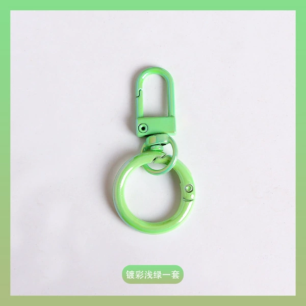 A set of color plated light green