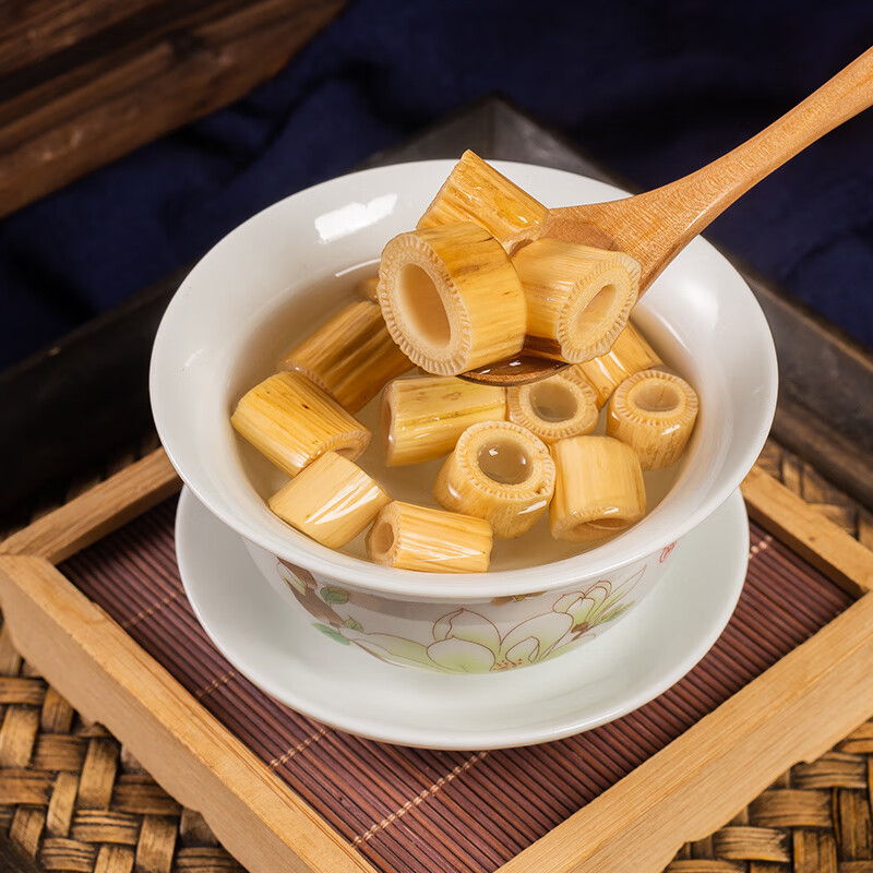 Dried Reed Rhizome Lu Gen 500g Fresh-Harvest Reed Root Slices for Tea and Soup quality and texture