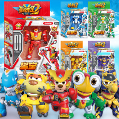 Xingyuan Xiaobao transforming robot children's toy Xingbao warrior big cute cow happy frog sea blue turtle witch witch crow