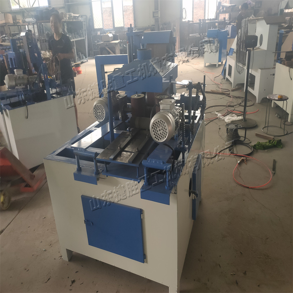 家具厂木工四面砂光机 木工窜动四面打磨机 砂带打磨四面抛光机