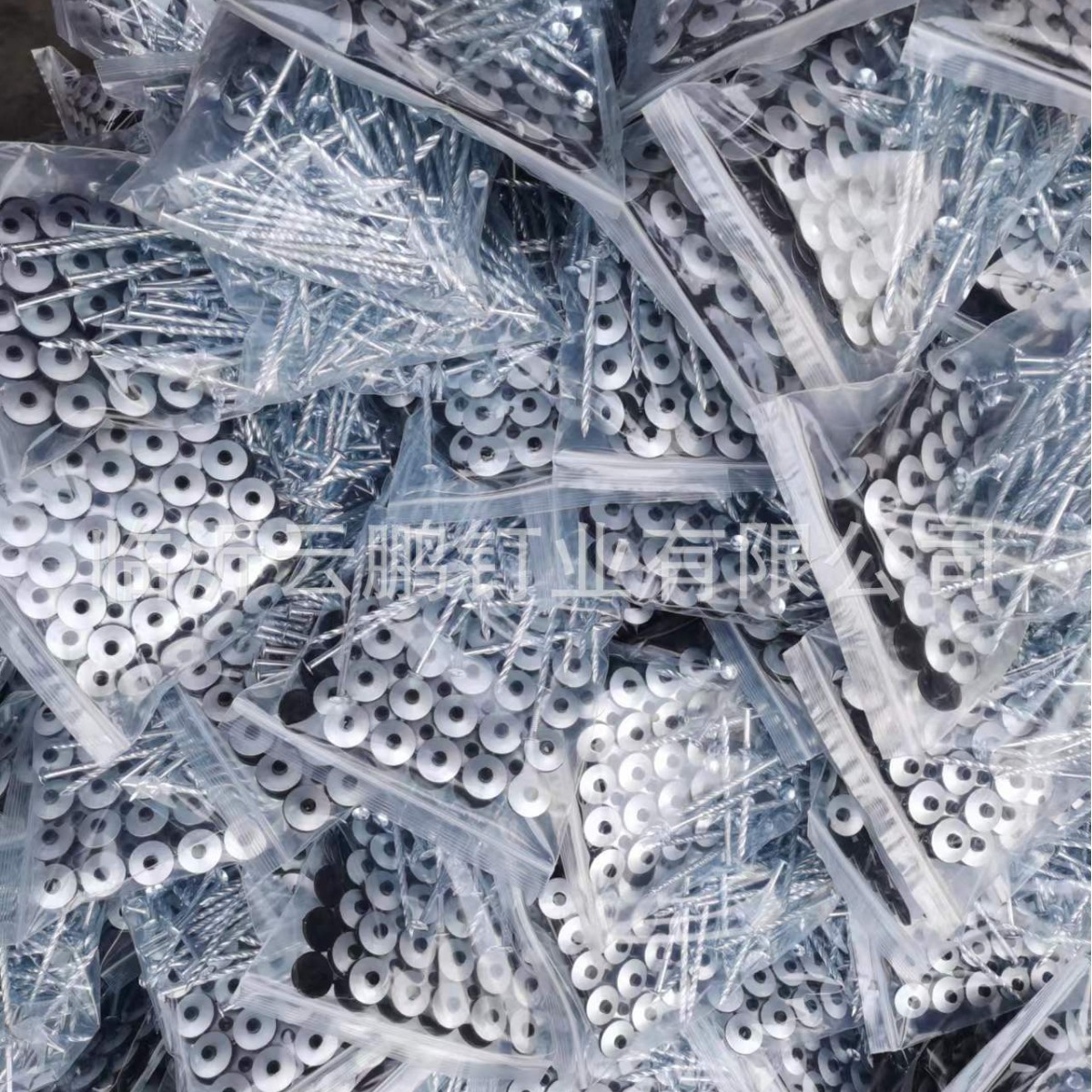 镀锌组合搓丝钉 4.0X65mm,4.5mmx75mm,4.5X90mm 配铝垫片